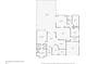 Detailed floor plan featuring primary bedroom, lanai/pool, kitchen, living room, and garage at 13761 Long Lake Ln, Port Charlotte, FL 33953