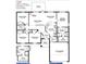 Detailed floor plan showcasing four bedrooms, two bathrooms, and a two-car garage at 139 Hardee Way, Rotonda West, FL 33947