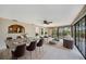 Open floor plan with living and dining areas at 1796 Boca Raton Ct, Punta Gorda, FL 33950