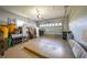 Spacious two-car garage featuring an automatic door and plenty of room for storage at 196 Tarpon Cove Blvd # 722, Punta Gorda, FL 33950