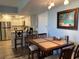 View of the kitchen from the dining area at 21405 Olean Blvd # 531, Port Charlotte, FL 33952