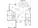 Detailed floor plan showcasing layout with the pool, living areas, bedrooms, kitchen, and bathrooms at 25179 Campos Dr, Punta Gorda, FL 33983
