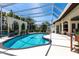 Inviting screened-in pool area with ample deck space, perfect for outdoor relaxation and entertaining at 25179 Campos Dr, Punta Gorda, FL 33983