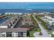 Aerial view of condominium complex overlooking lake and waterway at 347 Coldeway Dr # G6, Punta Gorda, FL 33950