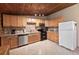 Updated kitchen with stainless steel appliances and ample counter space at 47350 Bermont Rd, Punta Gorda, FL 33982