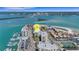 Beautiful Clearwater Beach condo building with boat slips, swimming pool, and amazing water views at 851 Bayway Blvd # 403, Clearwater Beach, FL 33767