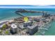 Beautiful Clearwater Beach condo building with boat slips and amazing water views at 851 Bayway Blvd # 403, Clearwater Beach, FL 33767