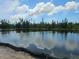 Scenic view of a pond with clear water reflecting the sky and trees at 10522 Riverside Rd, Port Charlotte, FL 33981