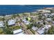 Beautiful aerial view of the property, showcasing its proximity to the waterfront and green spaces at 110 Gilchrist St, Punta Gorda, FL 33950