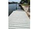 Well-maintained dock ideal for fishing, boating, and enjoying waterfront living at 187 Beeney Se Rd, Port Charlotte, FL 33952