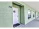 Inviting entryway with a welcome mat, attractive decor, and easy access to the rest of the unit at 2020 Willow Hammock Cir # 302, Punta Gorda, FL 33983