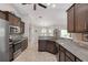 Modern kitchen featuring granite countertops, stainless steel appliances and open layout at 27147 Guapore Dr, Punta Gorda, FL 33983