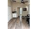 Dining area with vaulted ceiling and adjacent serving bar offers a seamless entertaining experience at 376 Waterside St, Port Charlotte, FL 33954