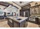 Spacious kitchen with granite countertops, custom cabinetry, stainless steel appliances, and ample storage at 3866 Turtle Dove Blvd, Punta Gorda, FL 33950