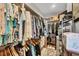 A spacious walk-in closet features organized storage solutions for clothing, shoes, and accessories at 3866 Turtle Dove Blvd, Punta Gorda, FL 33950