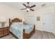 Charming bedroom with coordinated furnishings and serene ambiance at 4015 La Costa Island Ct, Punta Gorda, FL 33950