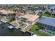 Waterfront property with screened lanai, boat dock and canal access at 5720 Almar Dr, Punta Gorda, FL 33950