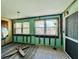 Renovation of living room with exposed framing, walls, and a front entrance at 899 S Broadway, Englewood, FL 34223