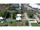 Aerial view outlining the property boundaries of a charming lot with .42 acres at 899 S Broadway, Englewood, FL 34223