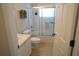 Bathroom features a glass-enclosed shower at 98 Valdiva St, Punta Gorda, FL 33983