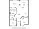 Floor plan of a 3 bedroom, 2 bath unit at 1326 Wesley Drive Unit 132 at 1326 Wesley Dr # 132, Punta Gorda, FL 33950