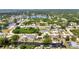 Beautiful aerial view of canal front homes in a lush, waterfront community with access to pristine lakes at 18753 Klingler Cir, Port Charlotte, FL 33948