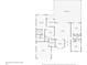 Detailed floorplan of the home showcasing the layout of rooms, including bedrooms, bathrooms, kitchen, and living areas at 18753 Klingler Cir, Port Charlotte, FL 33948