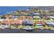 Aerial view showcasing the home in a waterfront community at 19 Sabal Dr, Punta Gorda, FL 33950