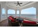 Outdoor lounge area with comfortable seating and panoramic views at 2107 4Th Street W Ct, Palmetto, FL 34221