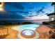 Relax in the waterfront pool and spa of this luxury home with stunning views at 2107 4Th Street W Ct, Palmetto, FL 34221