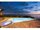 Enjoy the sunset views from this beautiful waterfront pool and spa at 2107 4Th Street W Ct, Palmetto, FL 34221