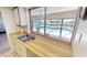 Kitchen sink with a backyard view of the pool at 425 Belvedere Ct, Punta Gorda, FL 33950