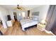 Bright main bedroom with wood floors at 425 Belvedere Ct, Punta Gorda, FL 33950