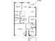 Detailed floor plan showcasing 3 bedrooms, 2 baths, kitchen, dining, living, and lanai at 4960 Tuscola Blvd, North Port, FL 34287