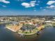 Waterfront home features a private boat dock, screened lanai, and refreshing pool at 1255 Eider Ct, Punta Gorda, FL 33950