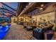Entertain outdoors with patio featuring a firepit and bar at 1255 Eider Ct, Punta Gorda, FL 33950