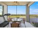 Balcony with seating, a treadmill and scenic views at 14051 Heritage Landing Blvd # 536, Punta Gorda, FL 33955
