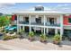 Restaurant exterior with outdoor patio seating and lush landscaping at 15830 Appalachian Dr, Punta Gorda, FL 33982