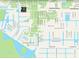 Street map view of the property's location, conveniently near the water at 17356 Gulfspray Cir, Port Charlotte, FL 33948