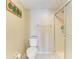 Bathroom featuring a glass enclosed shower and tile flooring at 175 Kings Hwy # 1114, Punta Gorda, FL 33983