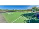 Active shuffleboard court showing playing field at 175 Kings Hwy # 1114, Punta Gorda, FL 33983