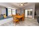 Cozy dining area featuring a wooden table and chairs near a window seat at 21080 Firwood Ter, Port Charlotte, FL 33954