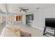 Comfortable sunroom offering neutral walls and floors, with access to both indoors and outside at 218 Parkview Dr, Venice, FL 34293