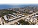 Scenic aerial view of coastal community with waterway access and lush greenery near the ocean at 22375 Edgewater Dr # 128, Port Charlotte, FL 33980