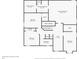 A floor plan of the second floor of the home showing the layout of the rooms and dimensions at 26100 Paysandu Dr, Punta Gorda, FL 33983