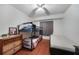 Functional bedroom with a bunk bed, a dresser, and a single bed for or guests at 2751 S Cranberry Blvd, North Port, FL 34286