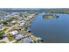 Real estate with breathtaking aerial view, waterfront access, and stunning coastal scenery at 318 Spring Lake Nw Blvd, Port Charlotte, FL 33952