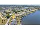Beautiful waterfront property featuring private dock, boat lift, and direct water access at 318 Spring Lake Nw Blvd, Port Charlotte, FL 33952