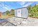 Outdoor storage shed on a concrete slab, near the water at 318 Spring Lake Nw Blvd, Port Charlotte, FL 33952