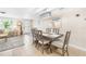 Inviting dining space flows seamlessly with neutral decor, setting the scene for memorable gatherings at 3319 Shamrock Dr, Venice, FL 34293